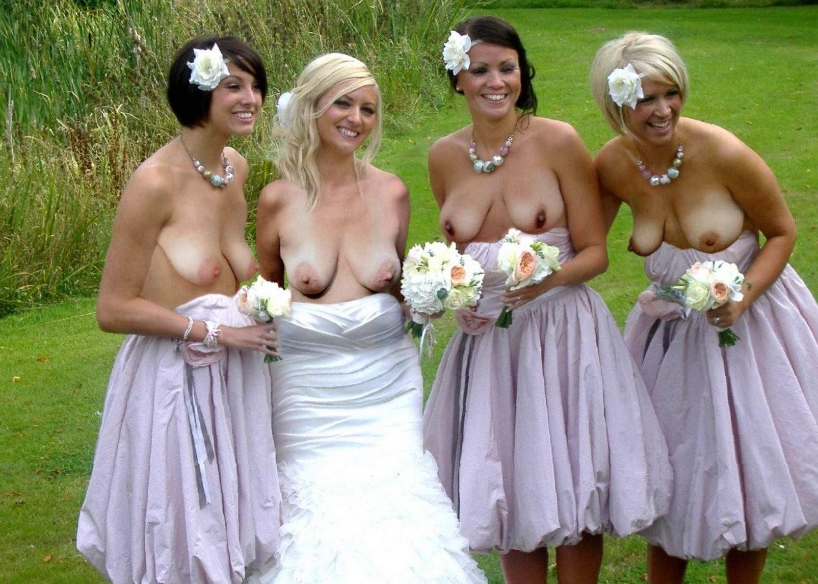 Подборка фото голых невест