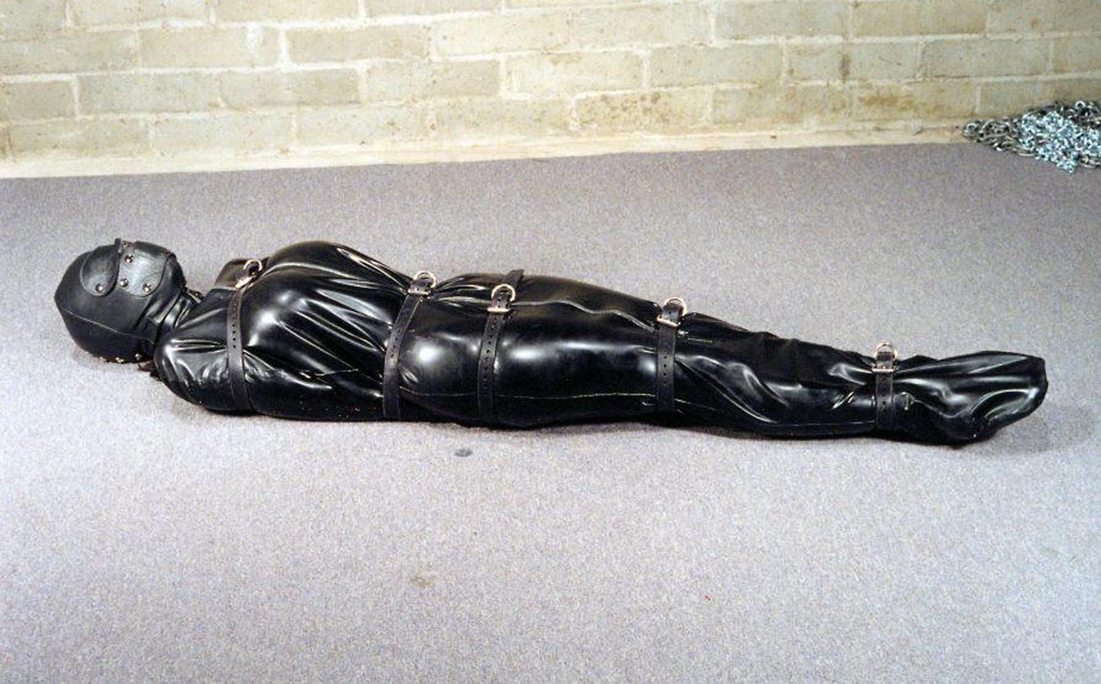 Femdom mummification bondage