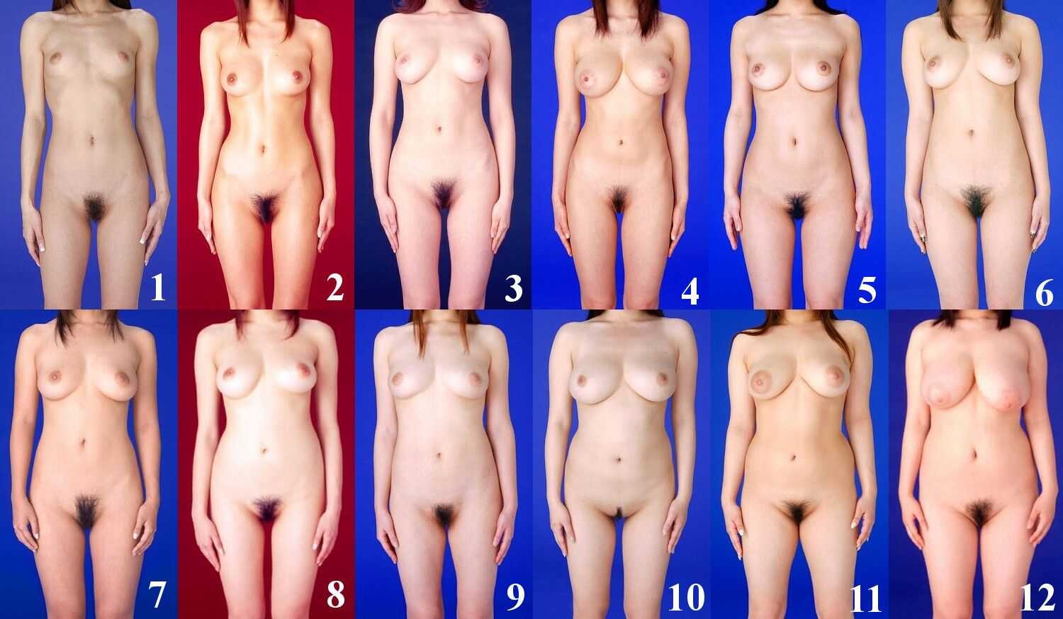 Смотрите на обнаженные тела азиаток с большими сиськами разных форм и возрастов