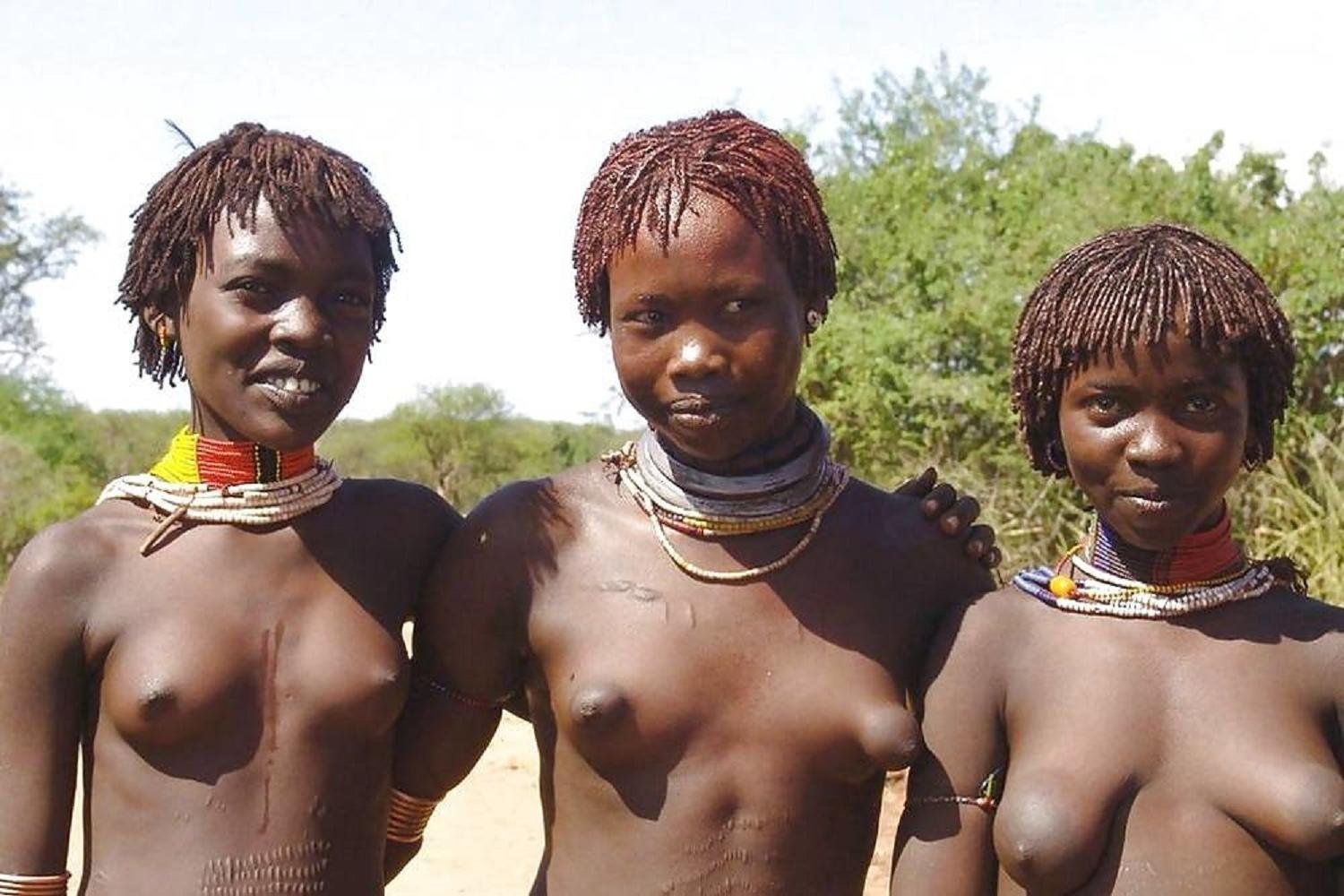 Young African Tribe Girls Порно