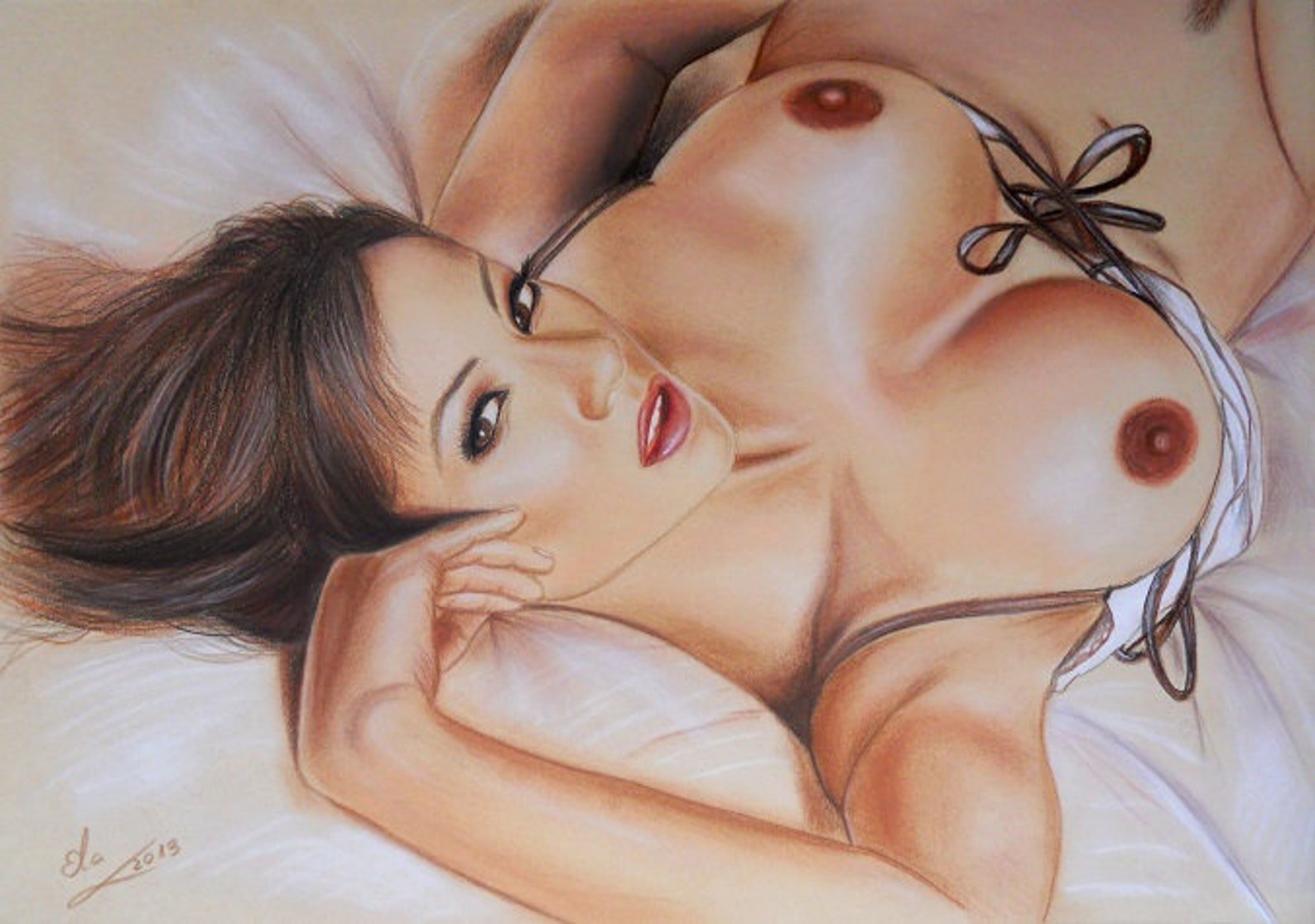 эротические рисунки голых женщин фото 56