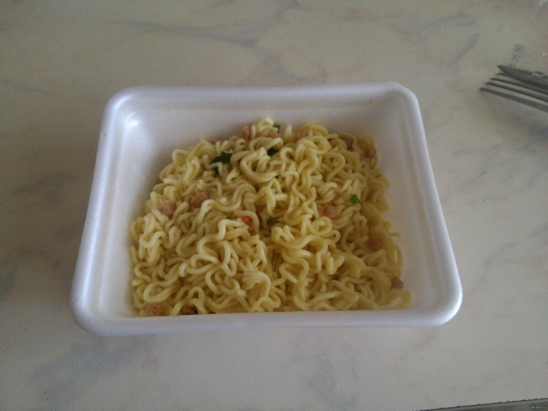 Лапша Роллтон запаренная