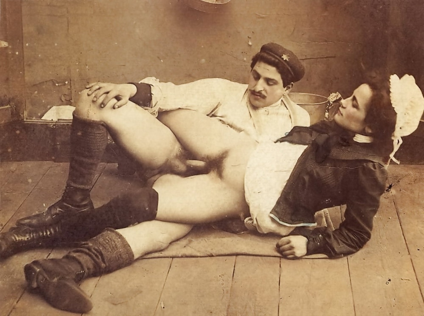 Винтажные порно 19 века (53 фото)