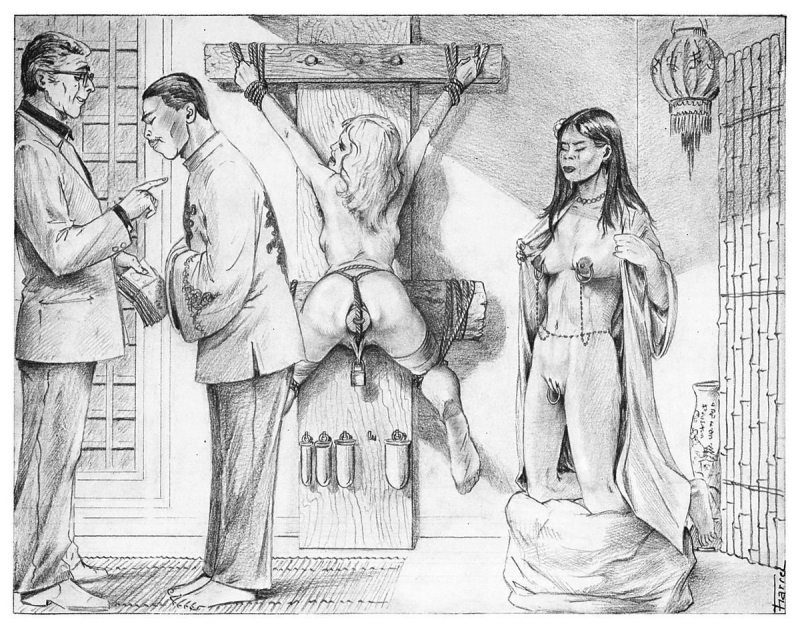 Джозеф Фаррелл рисунки бдсм